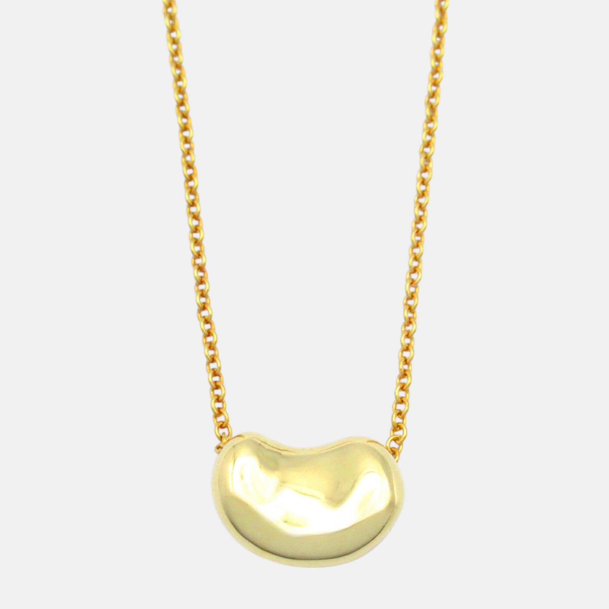 

Tiffany & Co. 18K Yellow Gold Bean Necklace