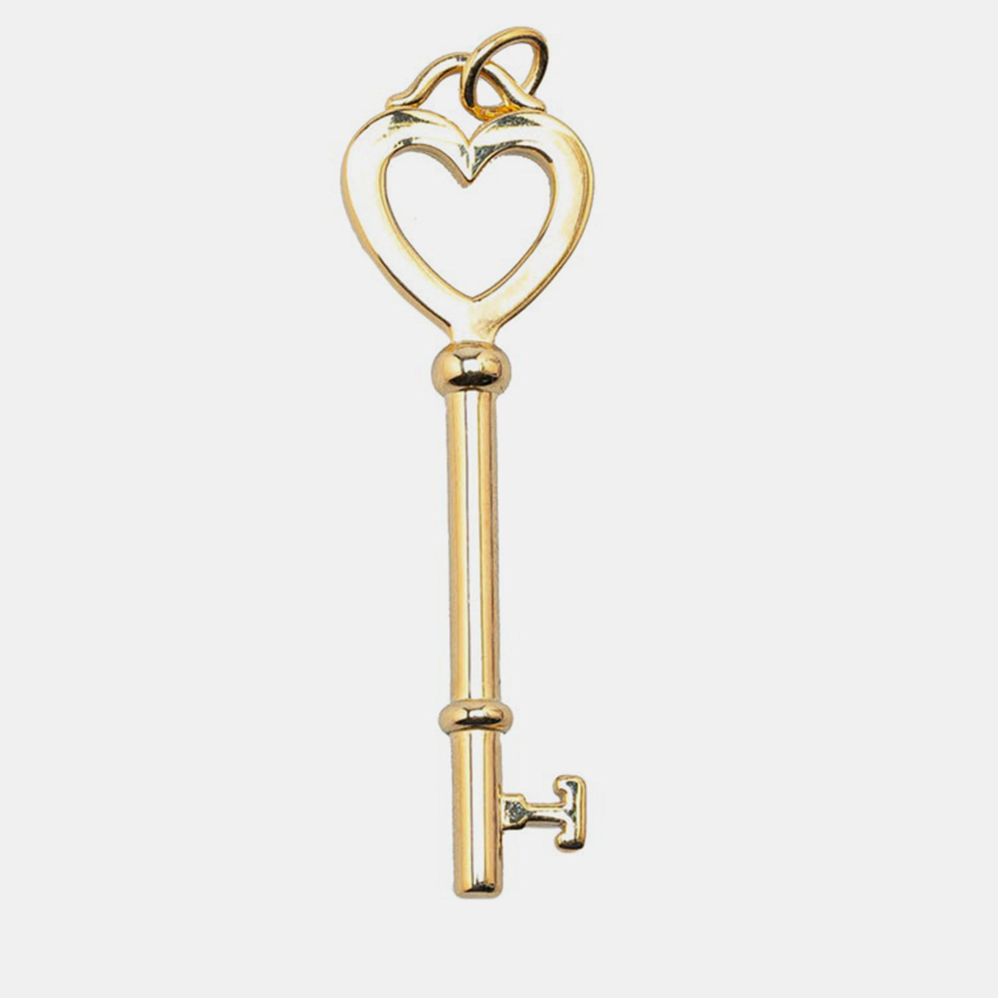 

Tiffany & Co. 18K Yellow Gold Heart Key Pendant