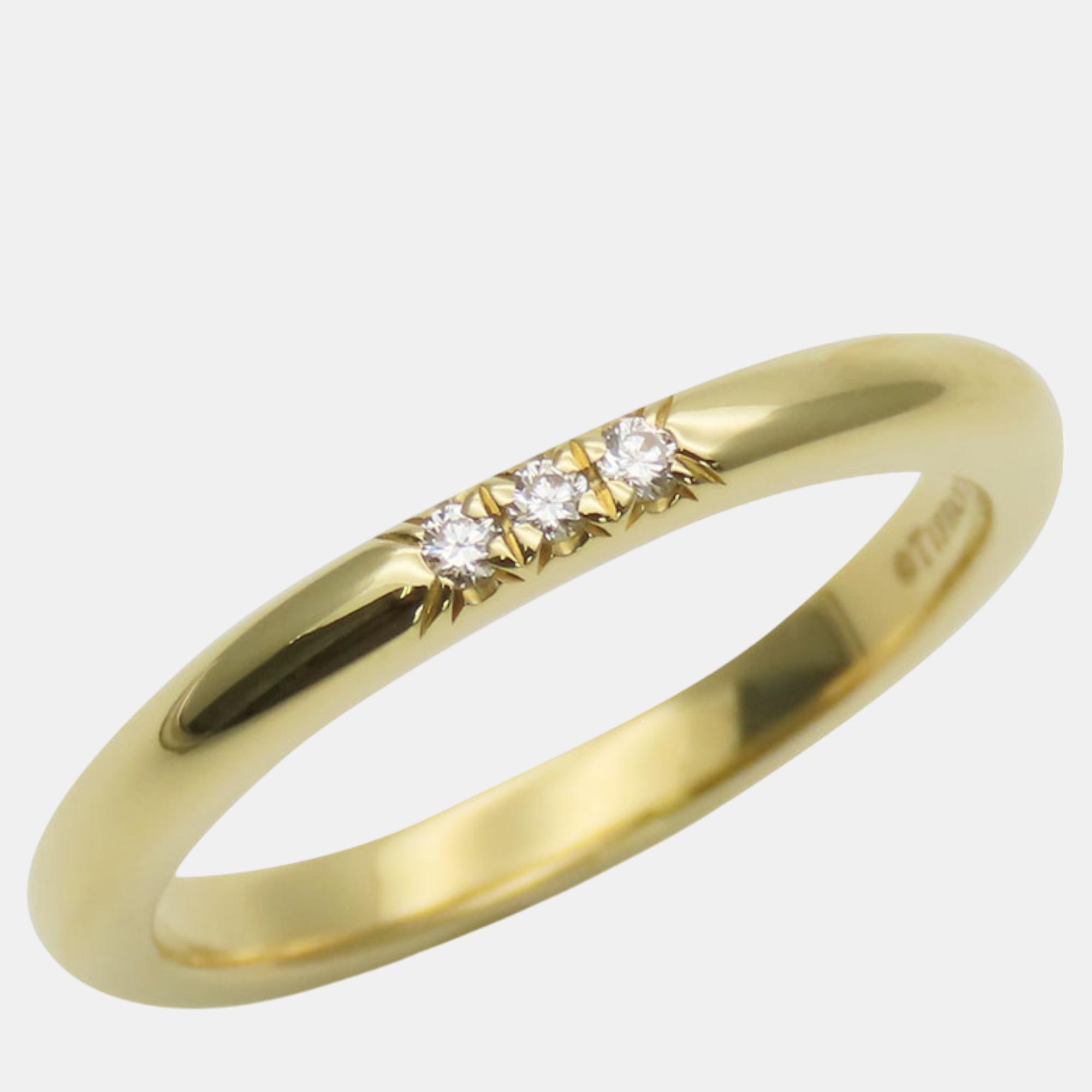 

Tiffany & Co. 18K Yellow Gold Diamond Ring EU