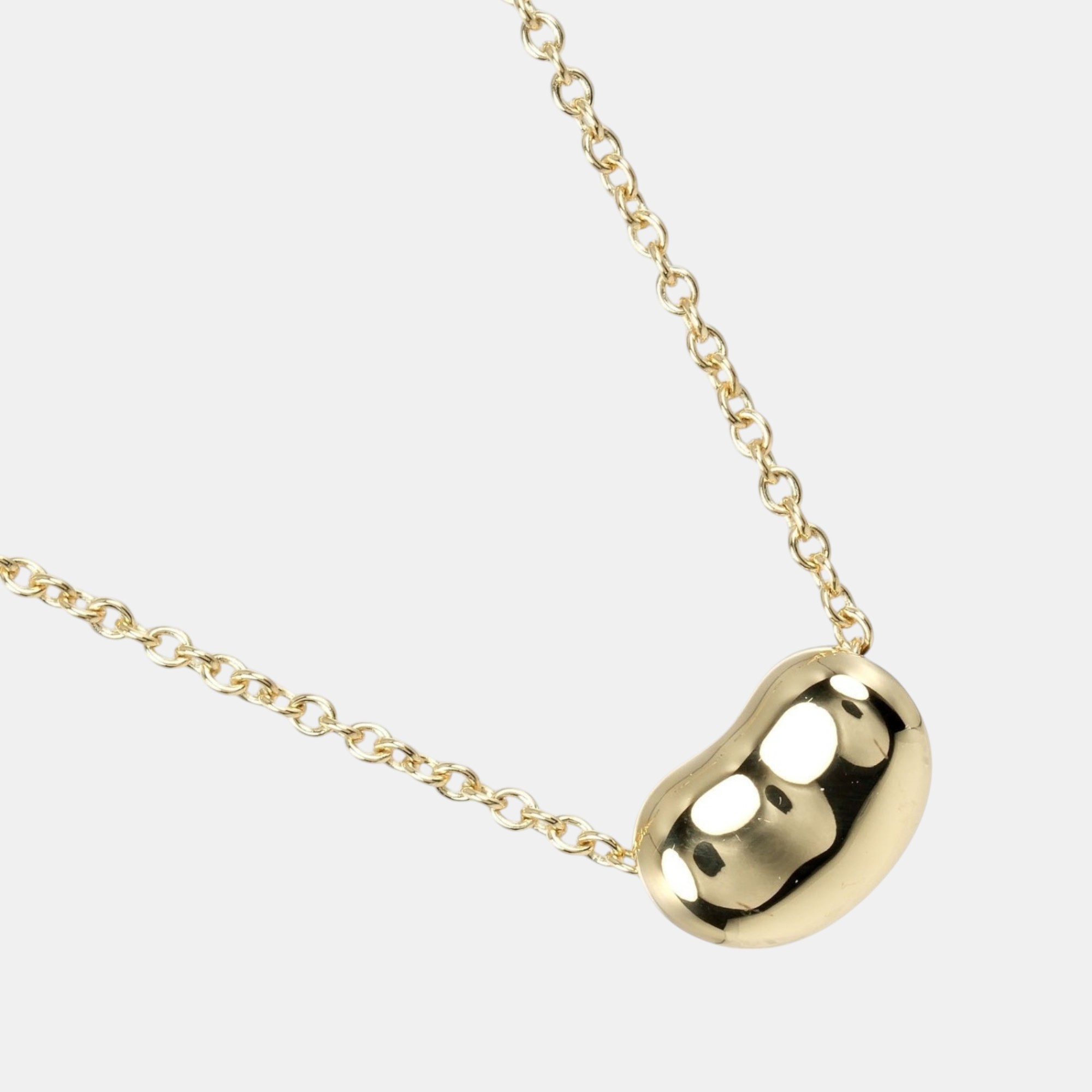 

Tiffany & Co. 18K Yellow Gold Bean Necklace