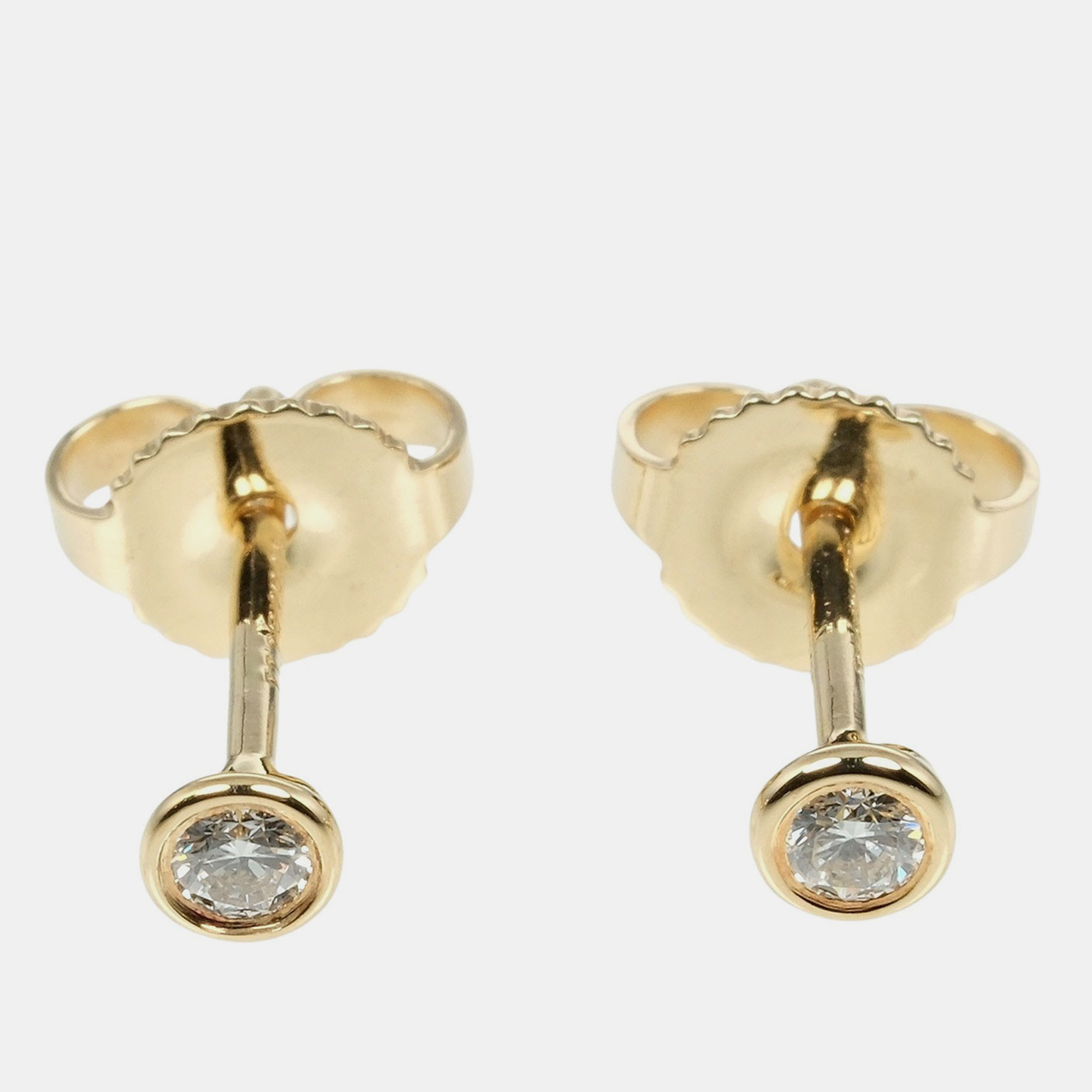 

Tiffany & Co. 18K Yellow Gold and Diamond Elsa Peretti Diamonds by the Yard Stud Earrings