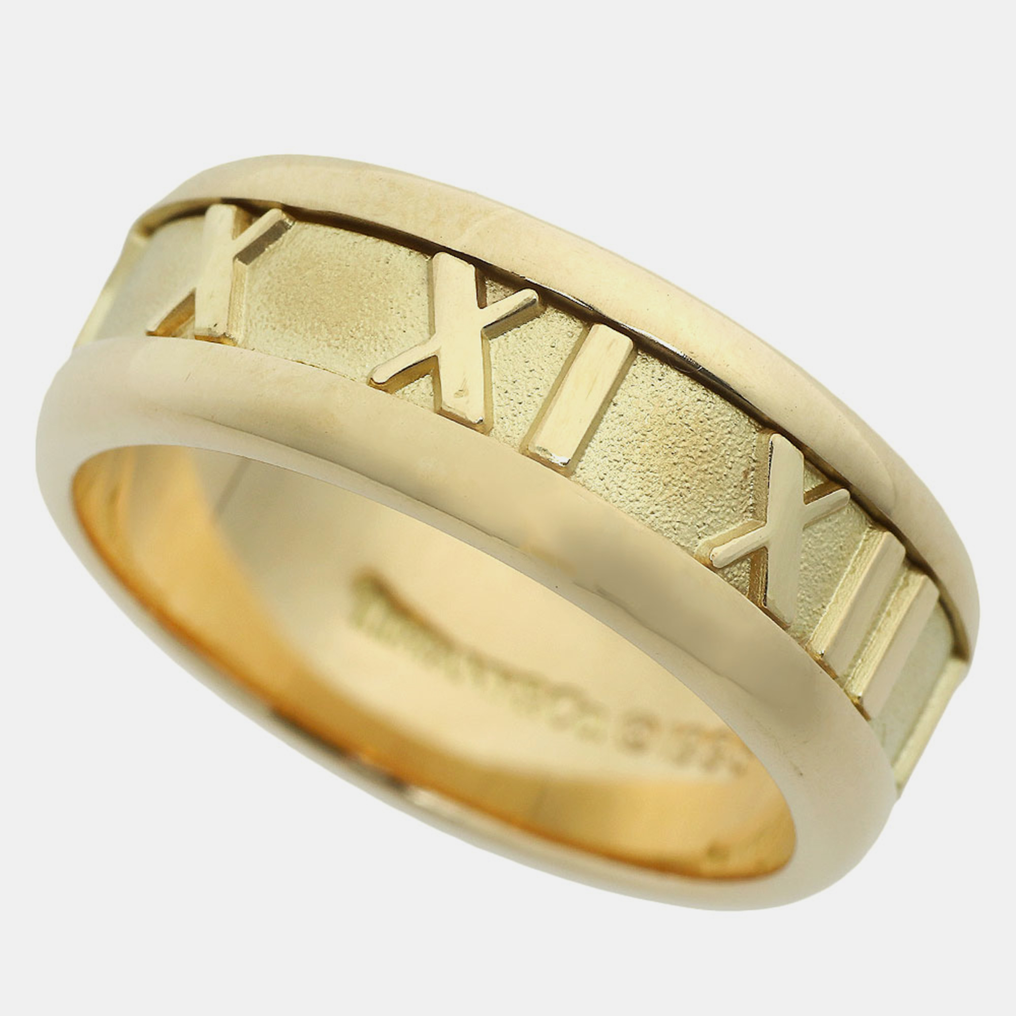 

Tiffany & Co. 18K Yellow Gold Atlas Band Ring EU 52