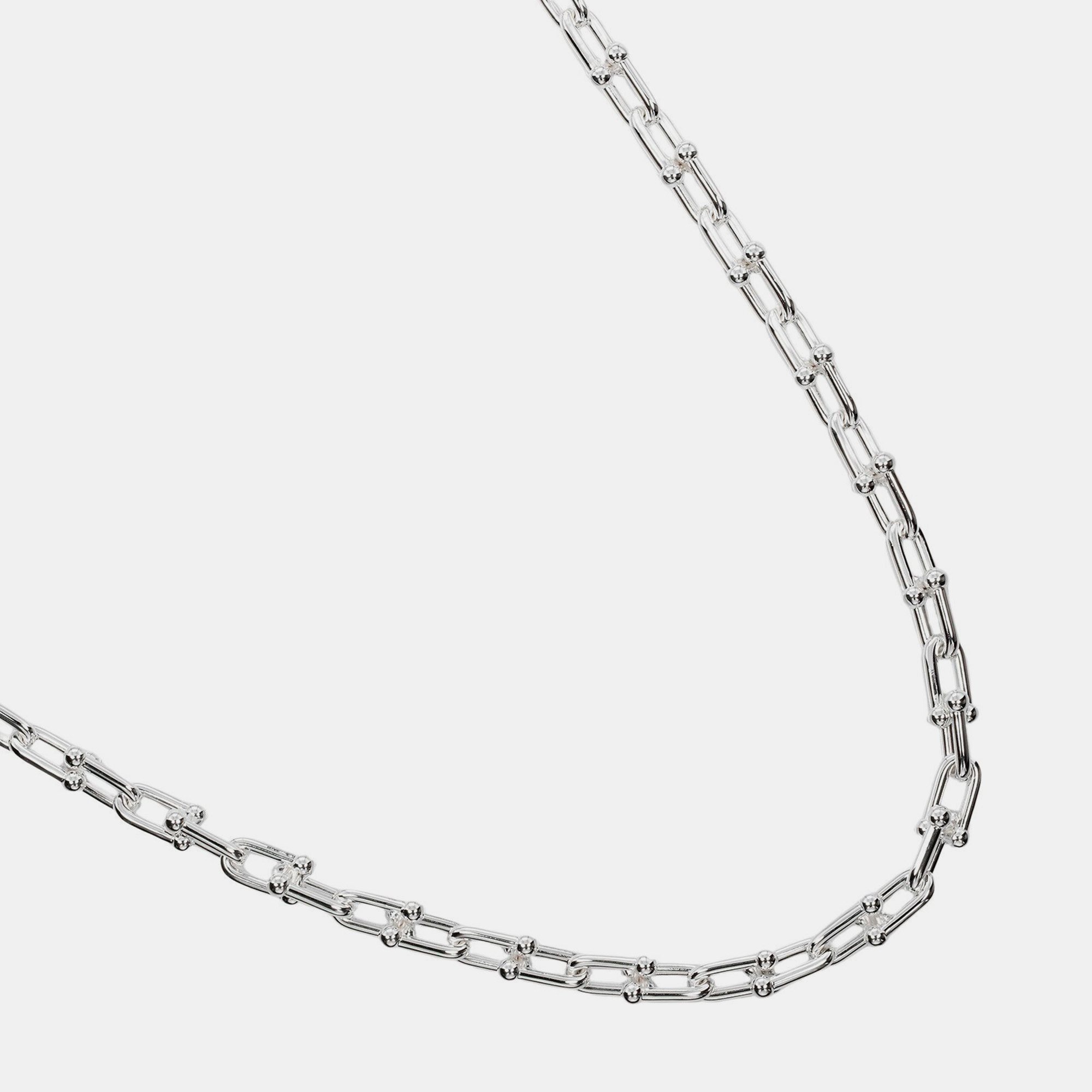 

Tiffany & Co. Silver Hardwear Chain Link Necklace