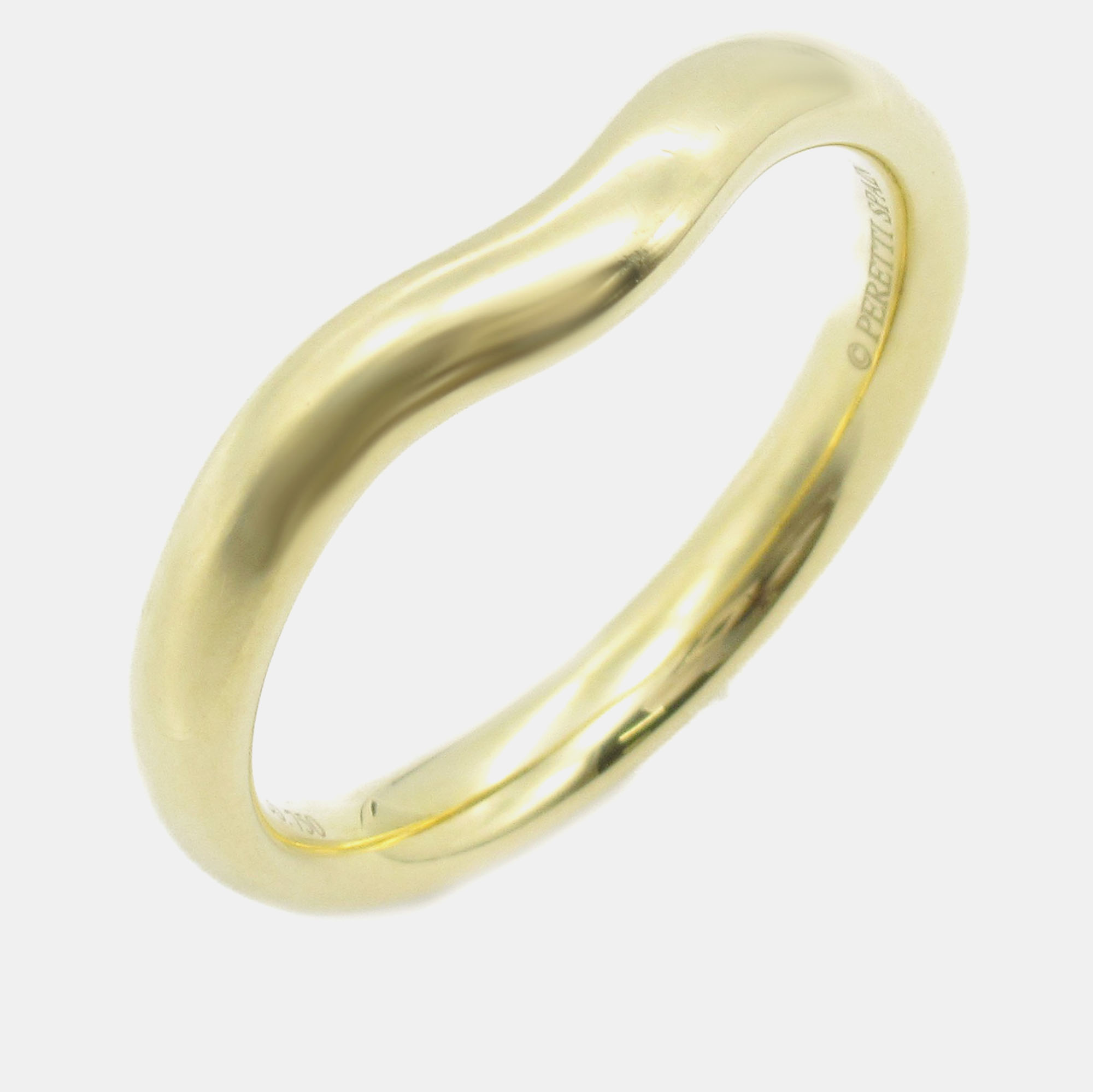 

Tiffany & Co. 18K Yellow Gold Band Ring EU 56