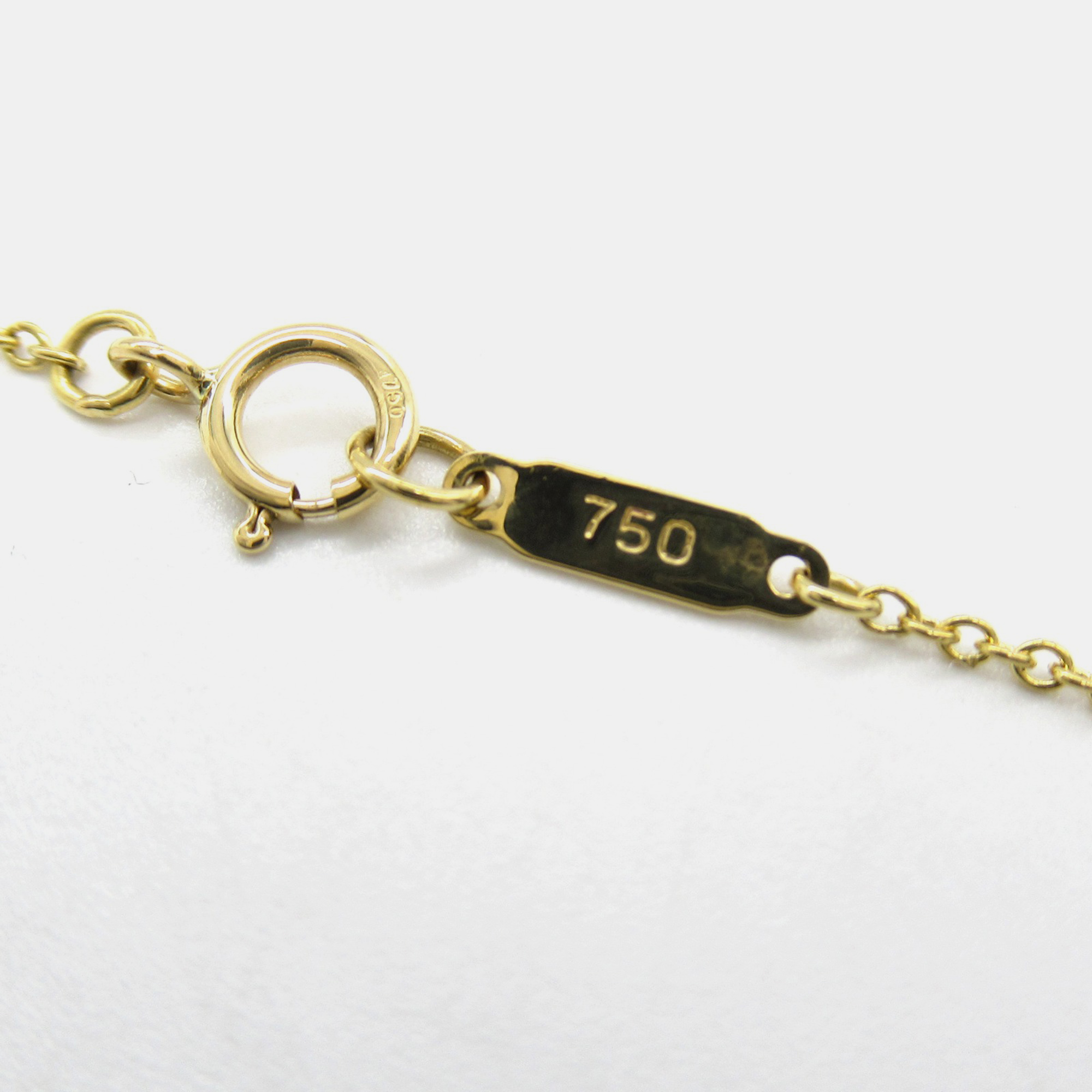Tiffany & Co. 18k Yellow Gold Platinum Etoile Diamond Ball Pendant Necklace 