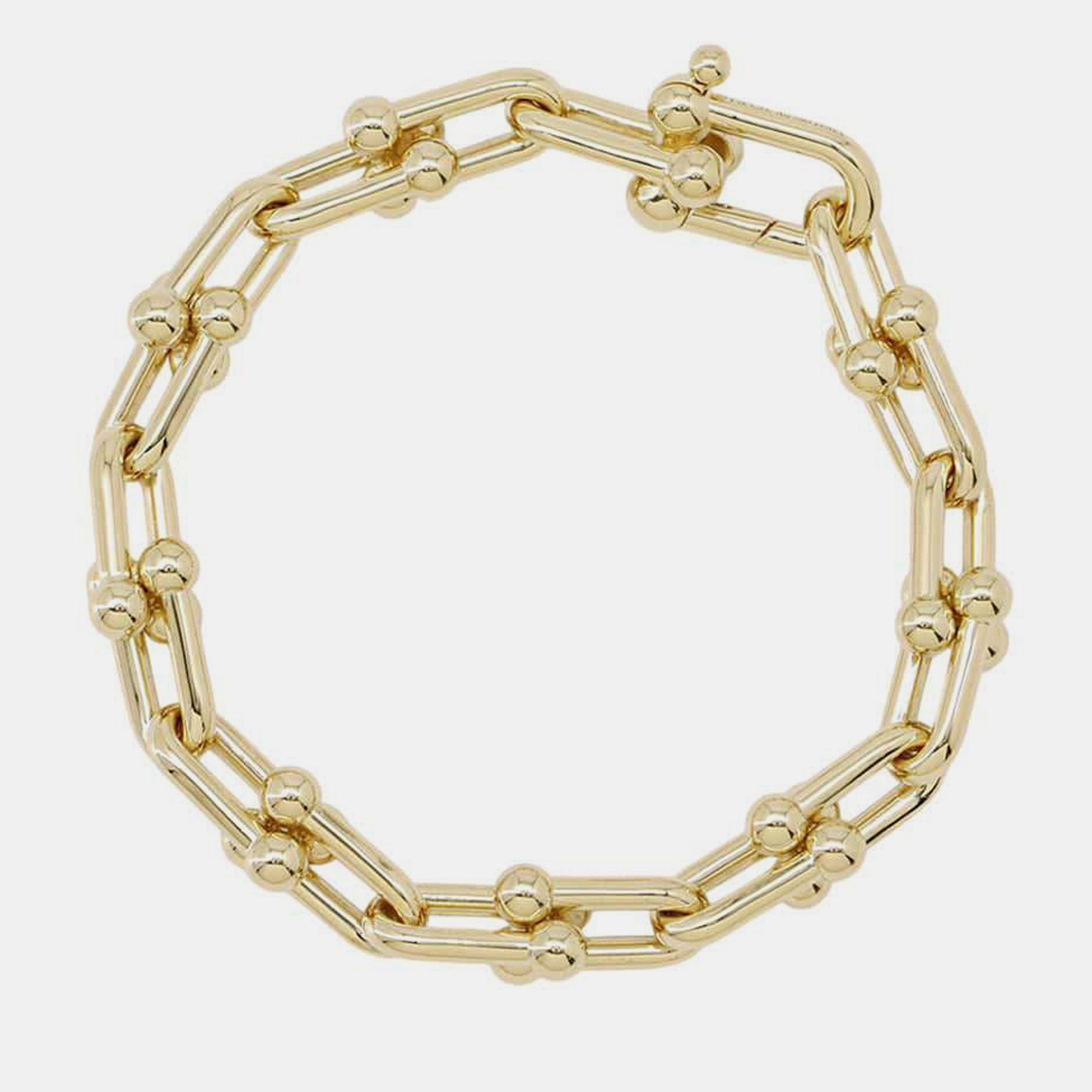 

Tiffany & Co. 18K Yellow Gold Hardware Link Bracelet