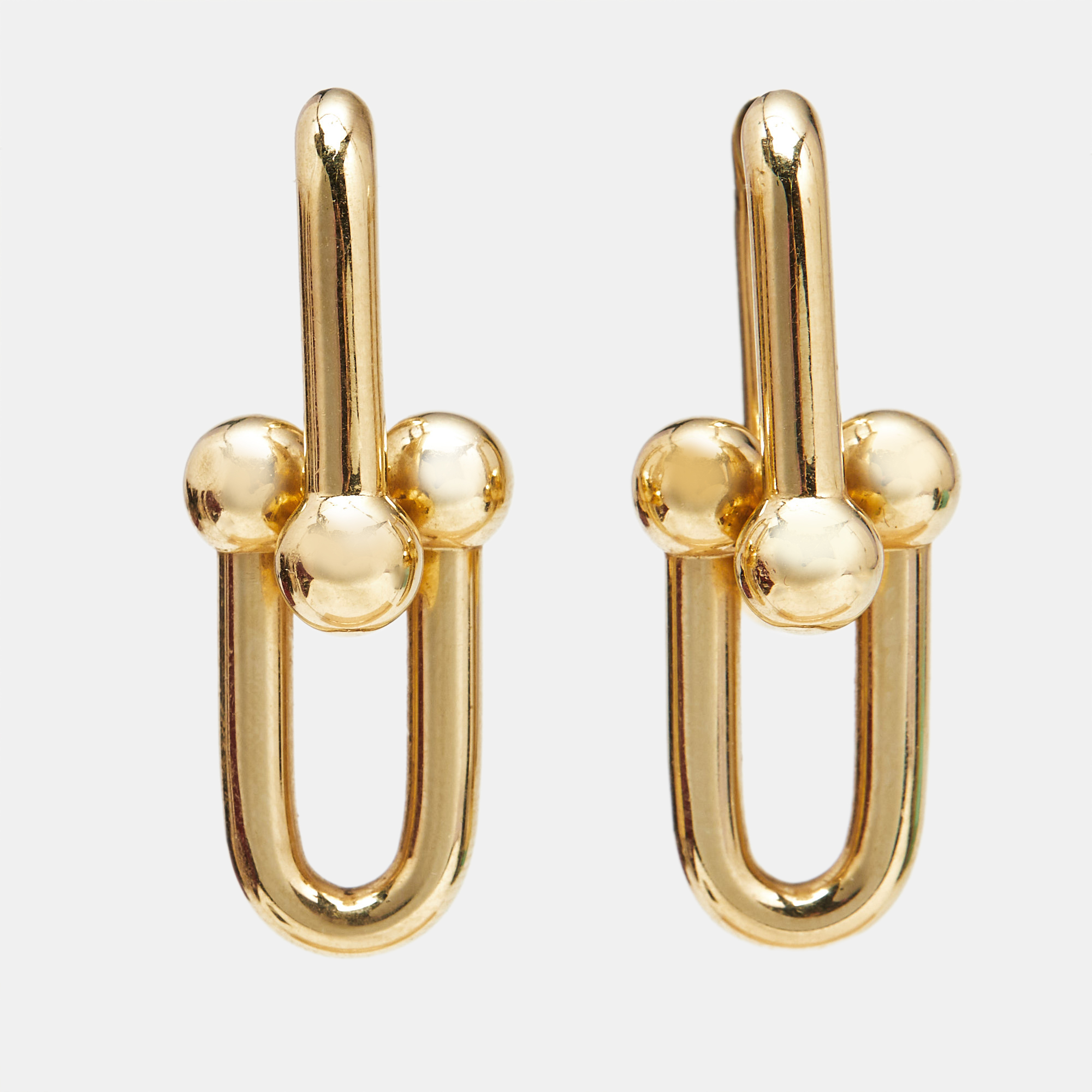 

Tiffany & Co Hardwear 18k Yellow Gold Large Earrings