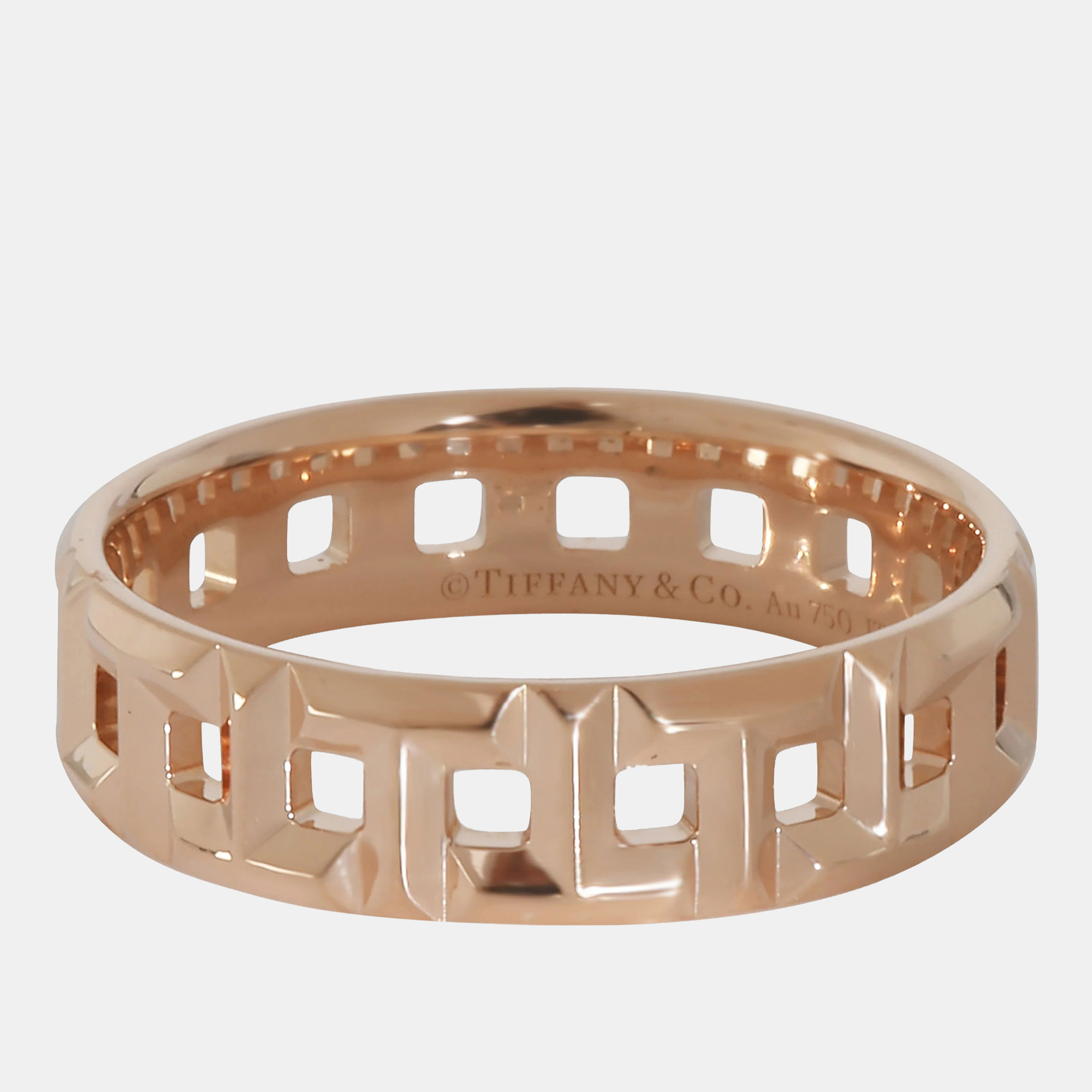 

Tiffany & Co. 18K Rose Gold Tiffany Tiffany True Wide Ring EU