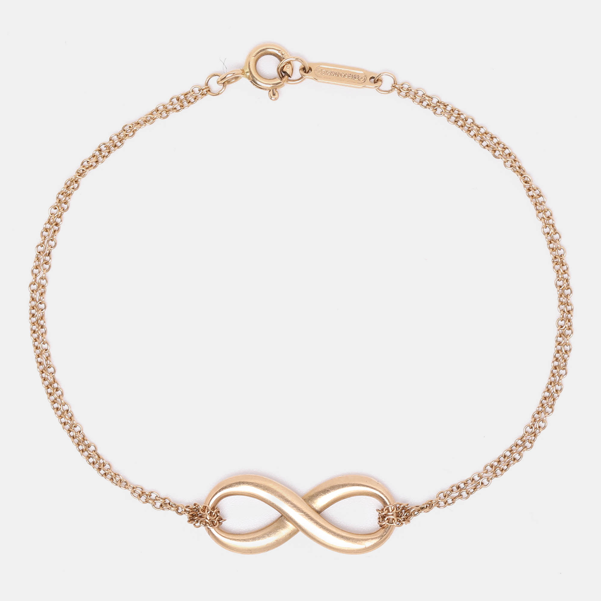 

Tiffany & Co. Infinity 18k Yellow Gold Chain Bracelet