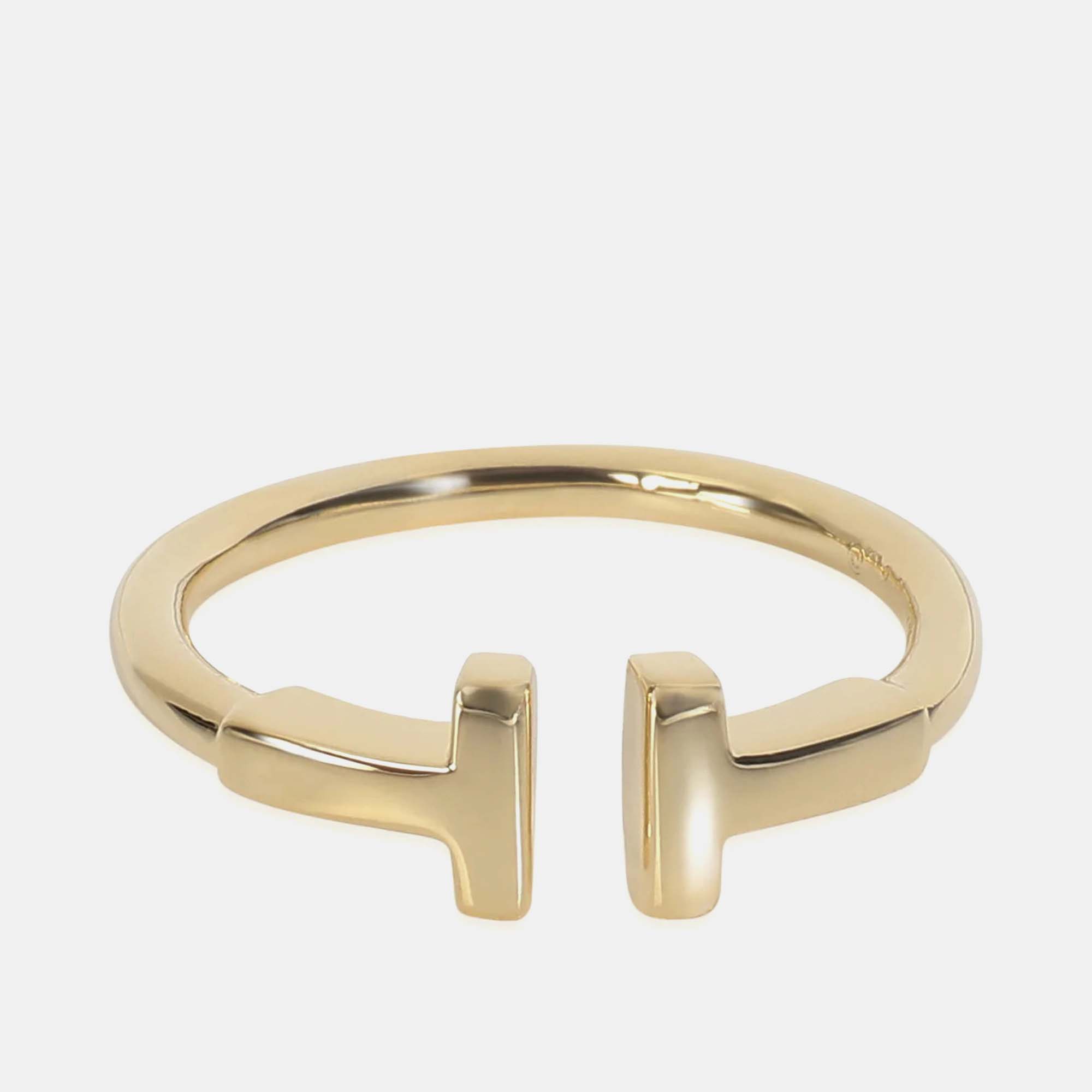 

Tiffany & Co. T-Wire 18K Yellow Gold Band Ring EU