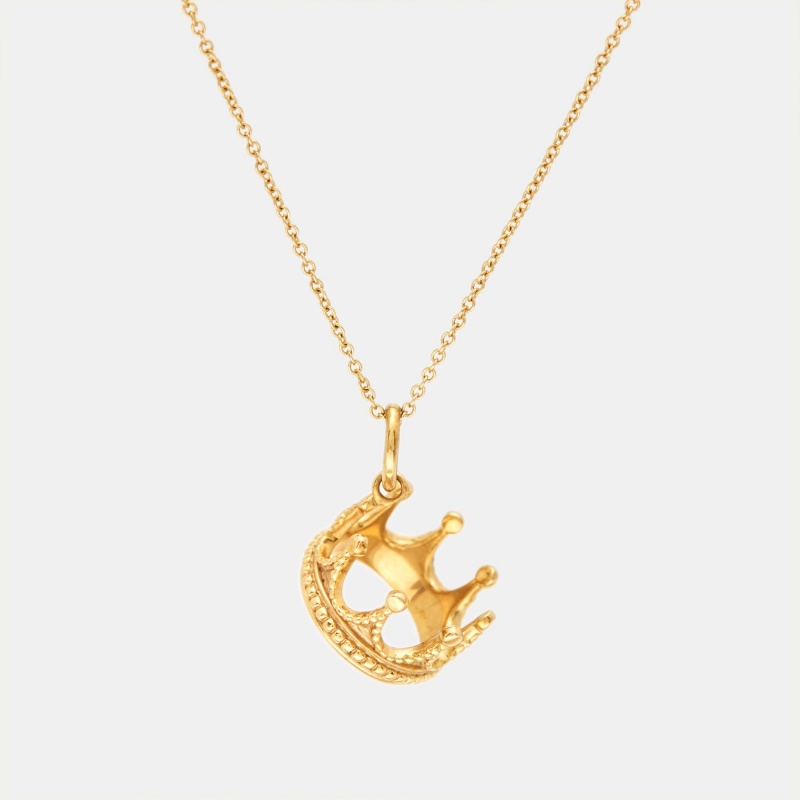 

Tiffany & Co. Crown 18k Yellow Gold Necklace