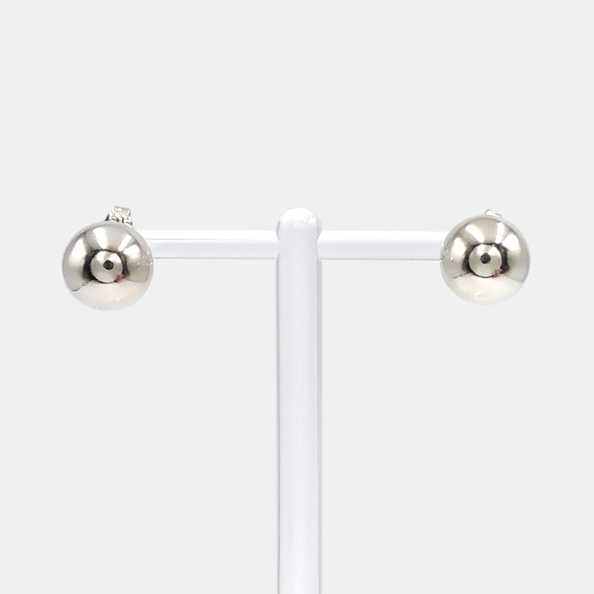 

Tiffany & Co. Silver Hardware Ball Earrings