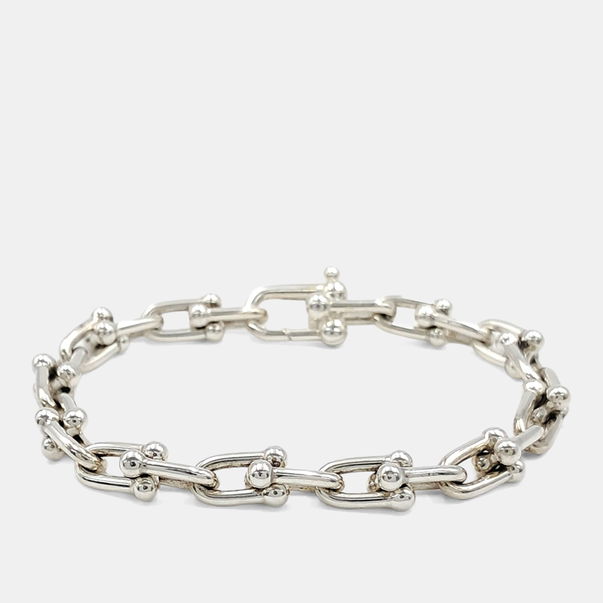 

Tiffany & Co. Silver Hardware Link Bracelet