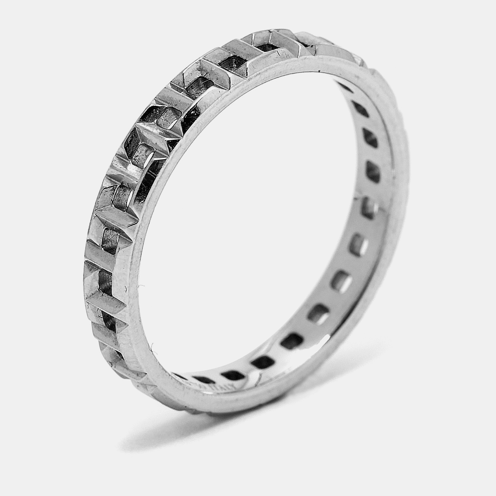 

Tiffany & Co. Tiffany True 18k White Gold Narrow Ring Size