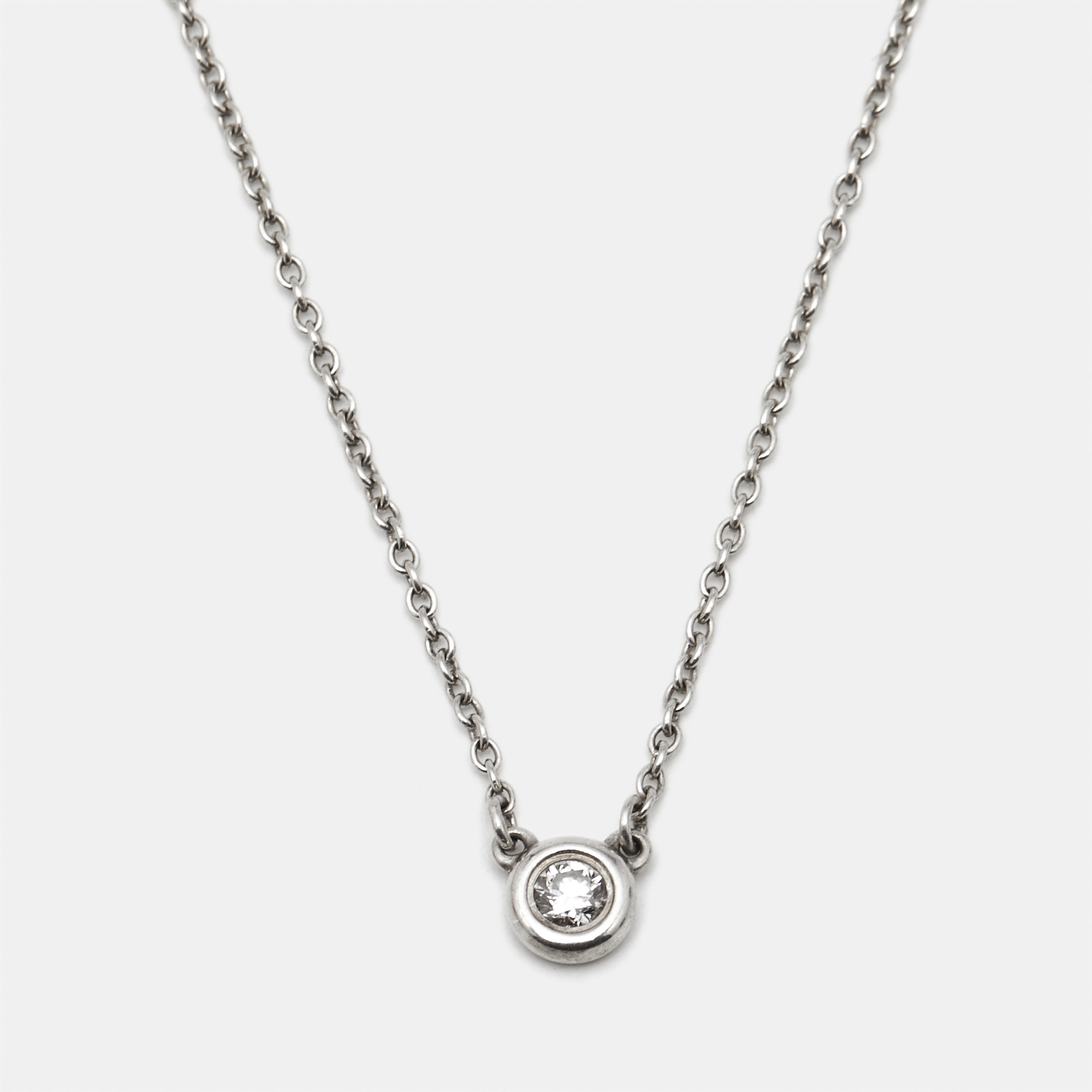 

Tiffany & Co. Diamonds by the Yard Sterling Silver Necklace