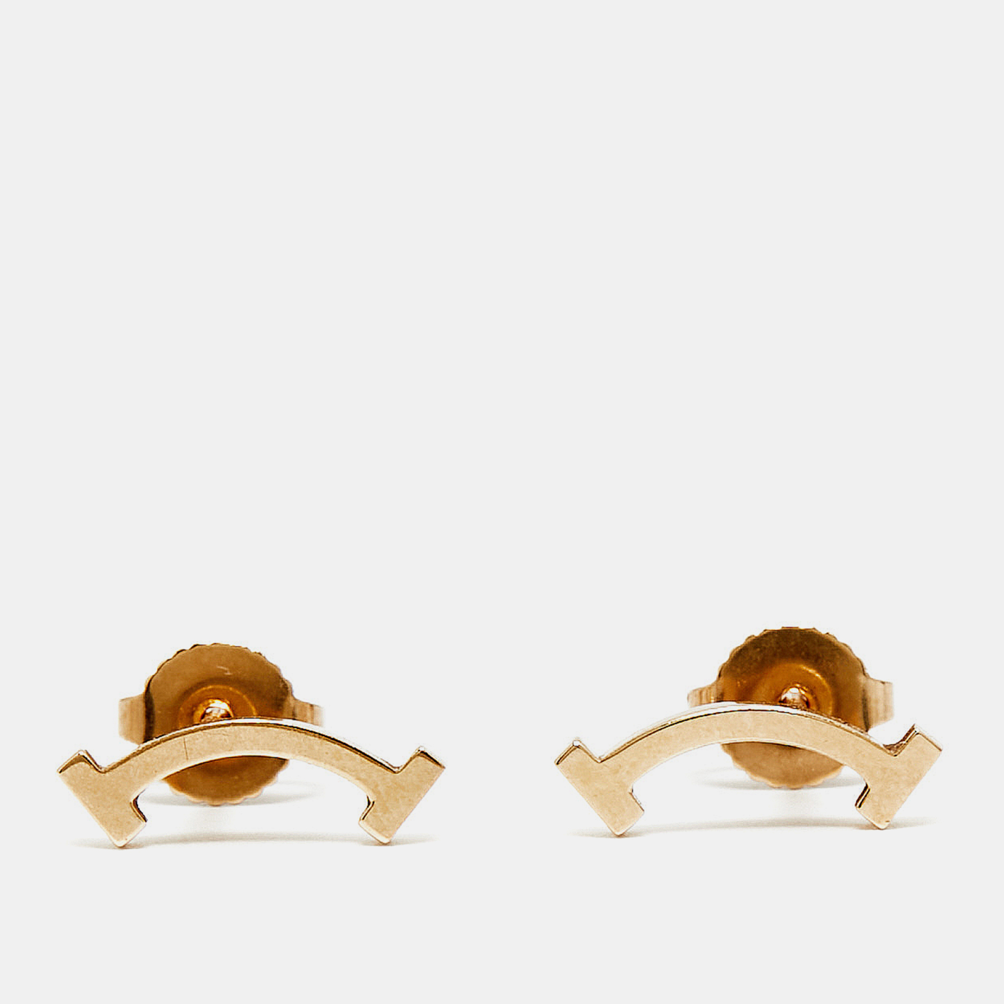 

Tiffany & Co. T Smile Mini 18k Rose Gold Earrings