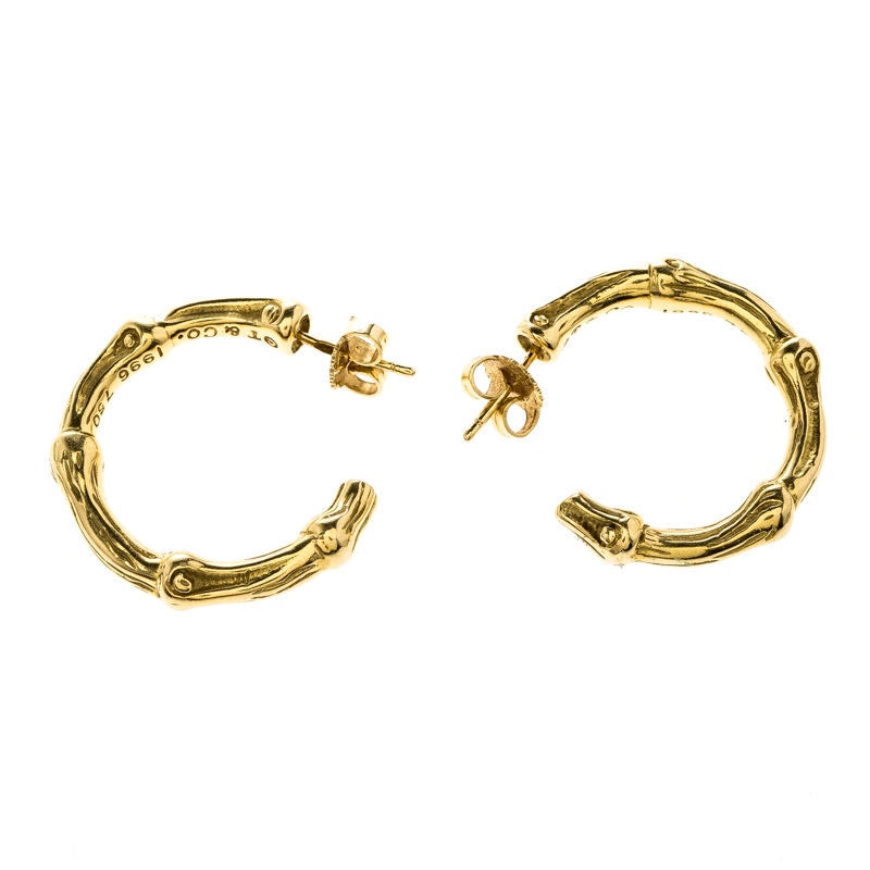 tiffany bamboo earrings