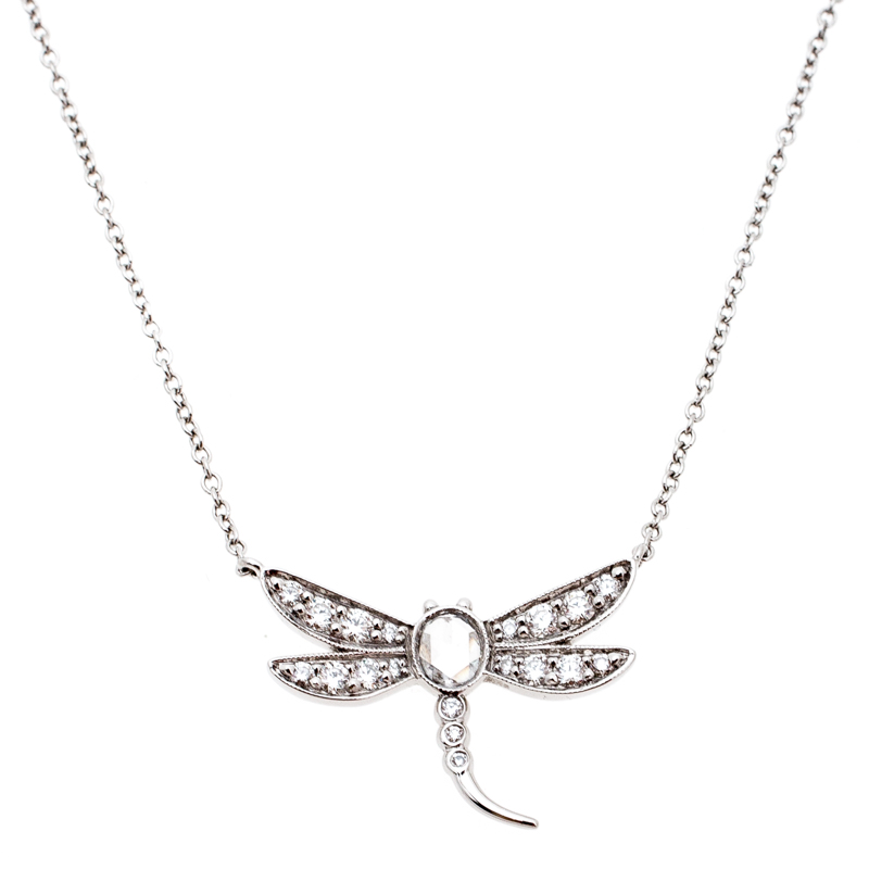 tiffany and co dragonfly necklace