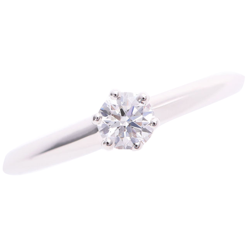 

Tiffany & Co. 0.25oct Diamond Ring Size, Silver