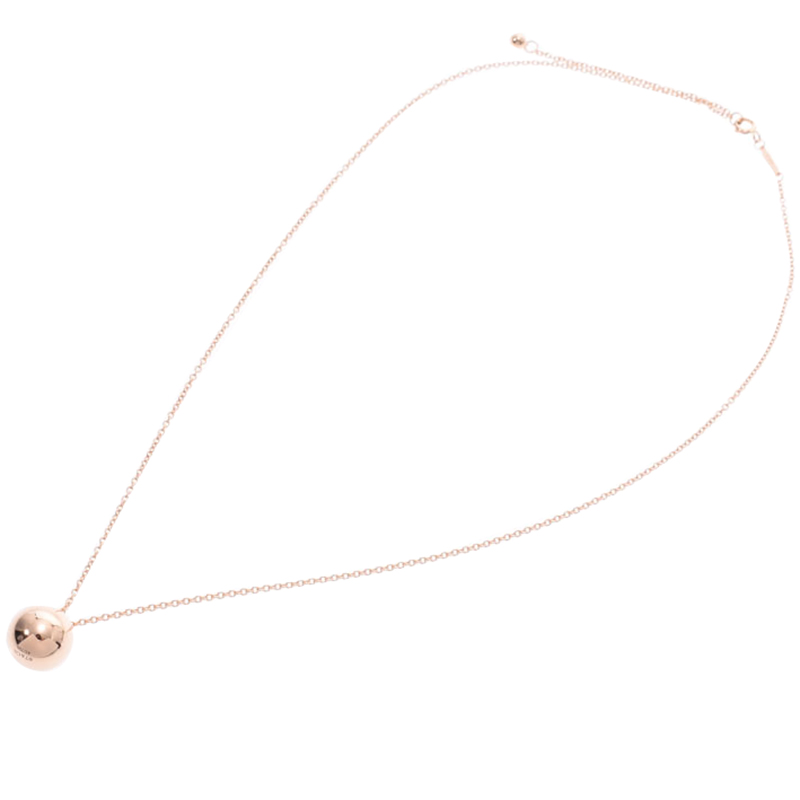 

Tiffany & Co. 18K Rose Gold Ball Necklace
