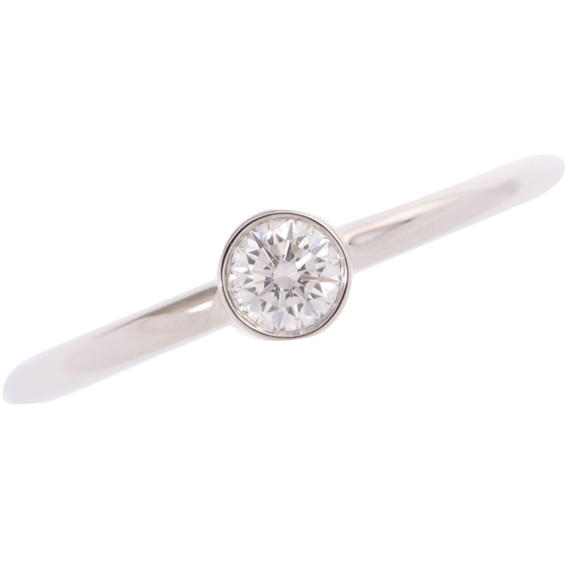 

Tiffany & Co. Diamond Ring Size, Silver