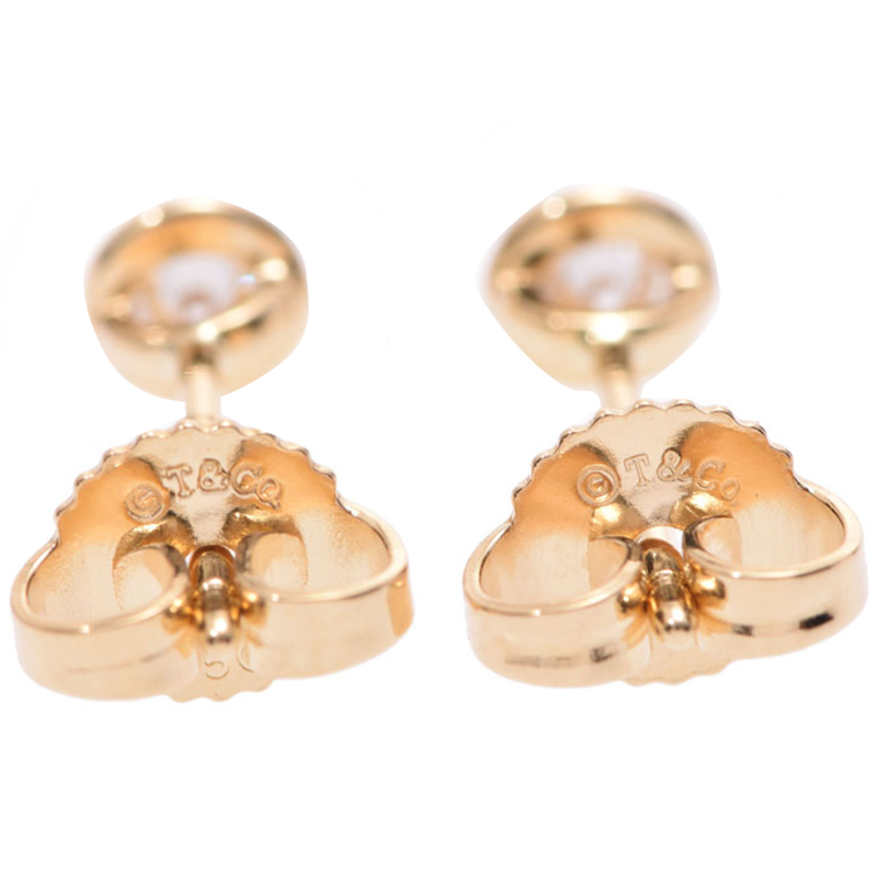 

Tiffany & Co. Diamond 18K Yellow Gold By the Yard Earrings