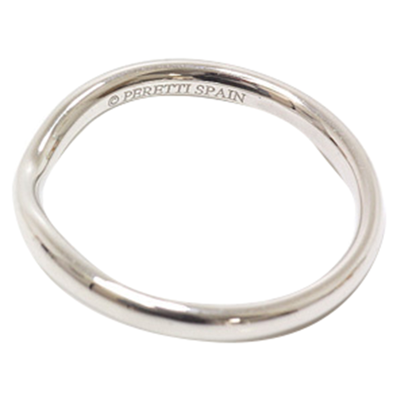 

Tiffany & Co. Platinum Band Ring Size, Silver