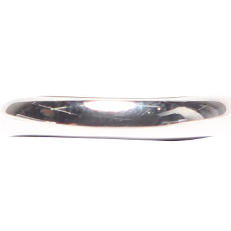 

Tiffany & Co. Platinum And Diamond Ring Size, Silver