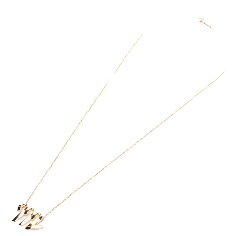 

Tiffany & Co. 18K Yellow Gold Paloma Picasso Necklace