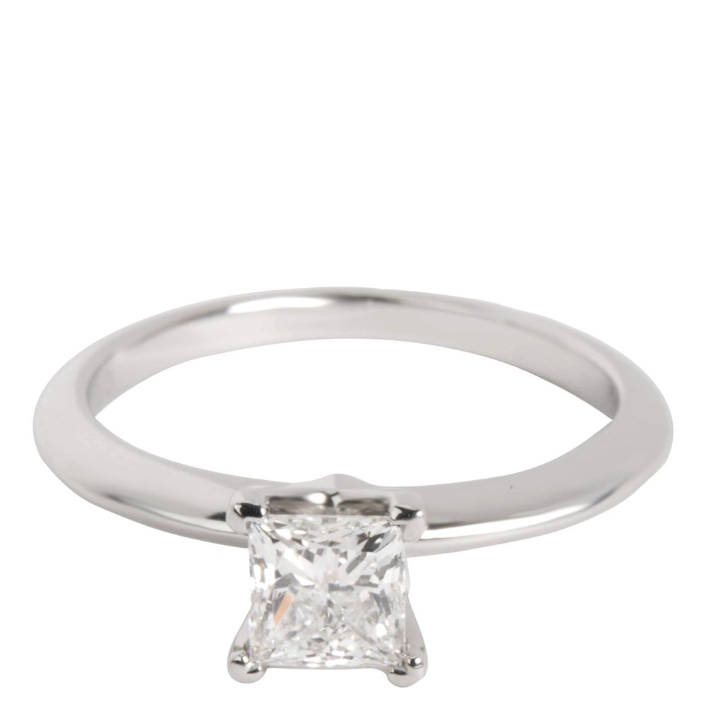 tiffany and co square diamond ring
