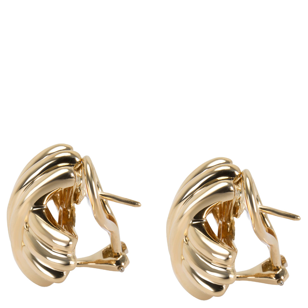 

Tiffany & Co. X 18K Yellow Gold Earrings