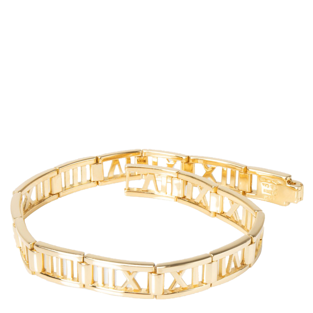 

Tiffany & Co. Atlas 18K Yellow Gold Pierced Bracelet