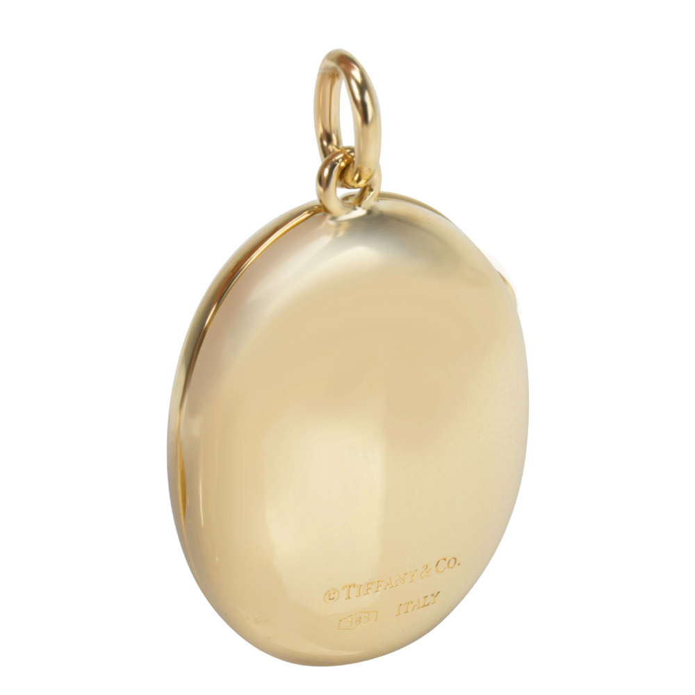 

Tiffany & Co. 14K Yellow Gold Oval Locket Pendant