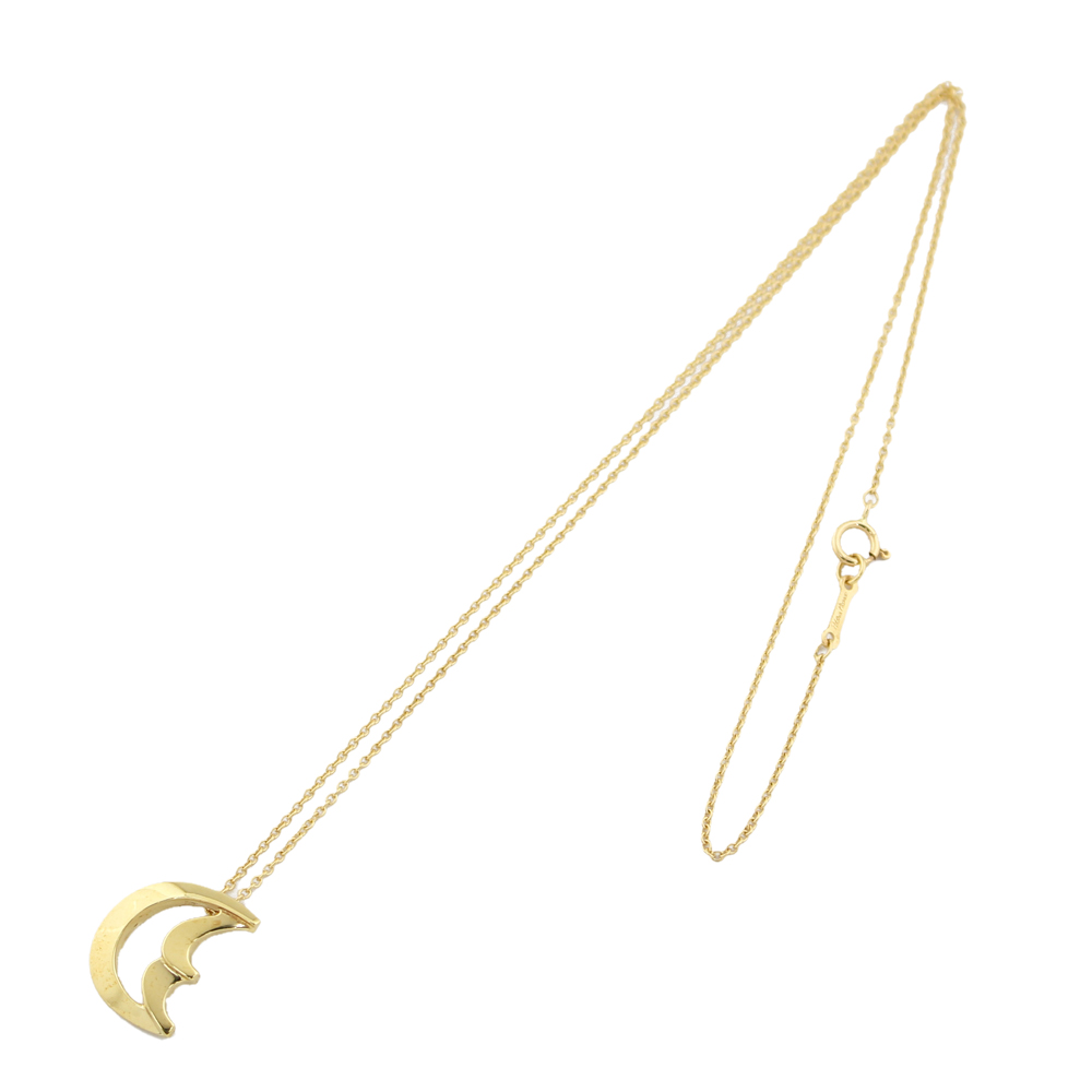 

Tiffany & Co. Crescent Moon 18K Yellow Gold Necklace