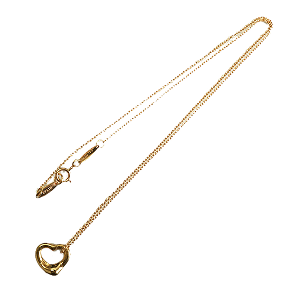 

Tiffany & Co. Open Heart 18K Rose Gold Necklace