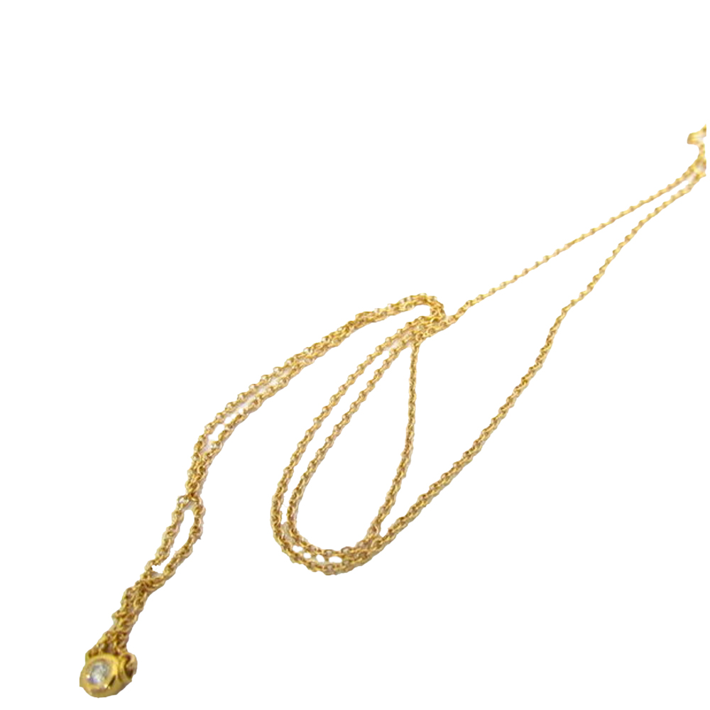 

Tiffany & Co. By The Yard 18K Yellow Gold Diamond Necklace