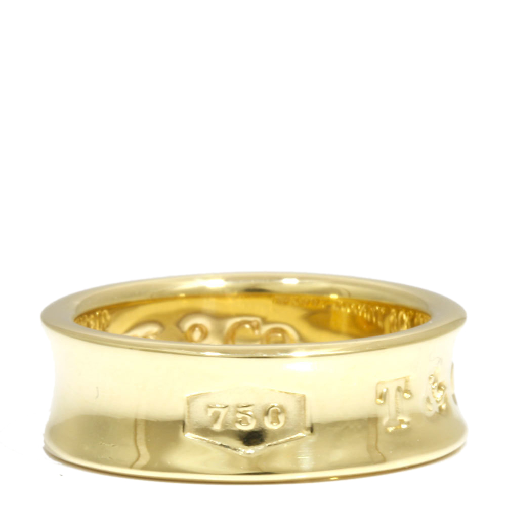 

Tiffany & Co. 1837 18K Yellow Gold Ring Size