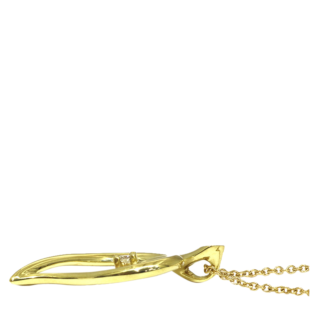 

Tiffany & Co. Heart Leaf 18K Yellow Gold Necklace