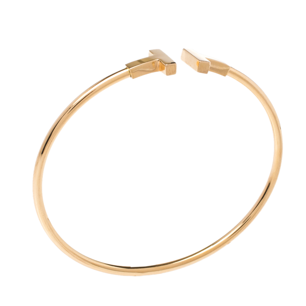 

Tiffany & Co. T Wire 18K Rose Gold Bracelet
