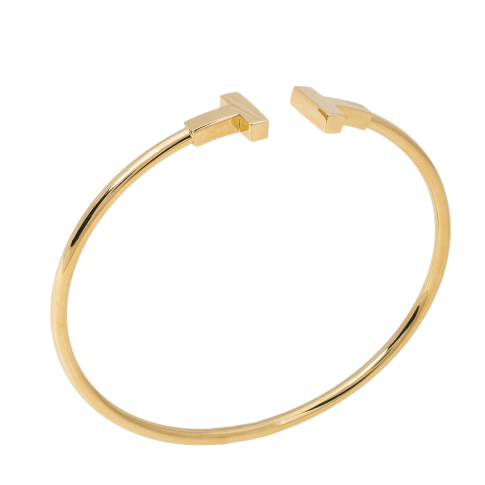 

Tiffany & Co. T Wire 18K Yellow Gold Bracelet