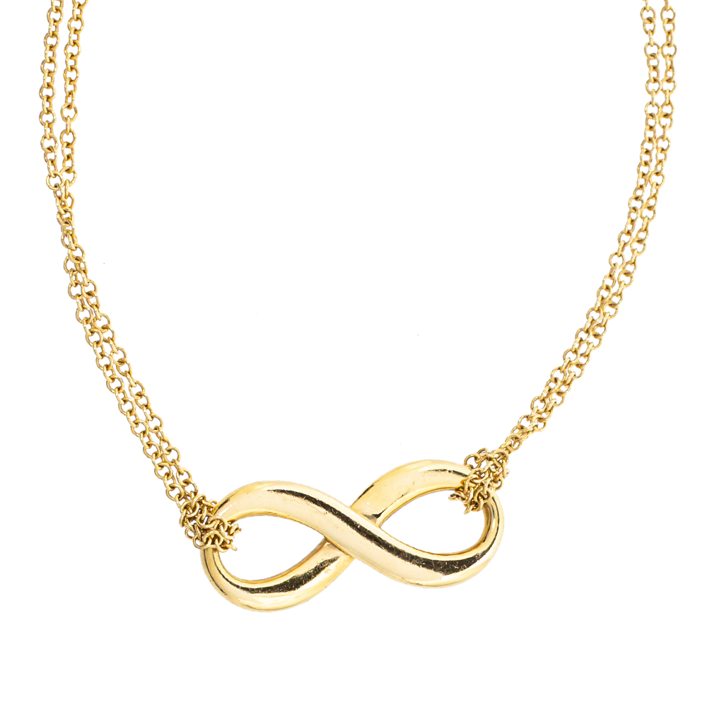 

Tiffany & Co. Infinity 18K Yellow Gold Bracelet