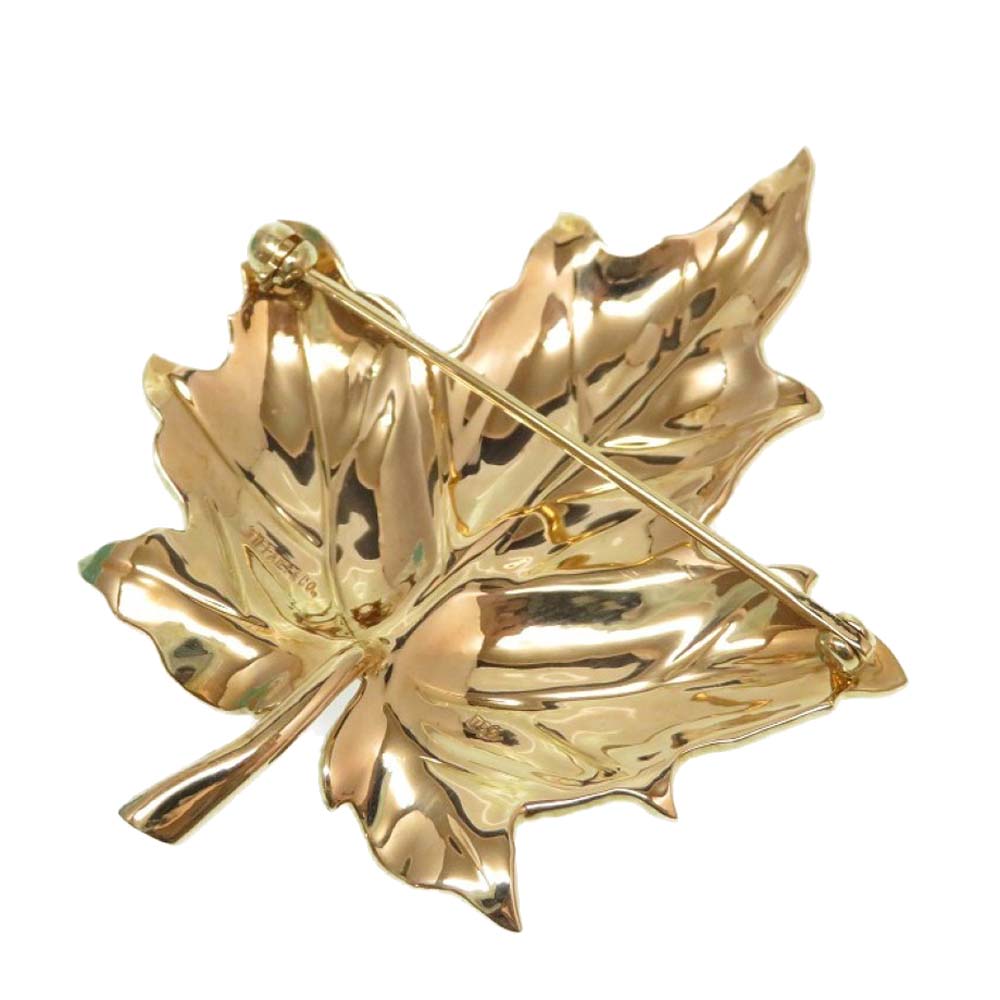 

Tiffany & Co. 18k Yellow Gold Leaf Brooch