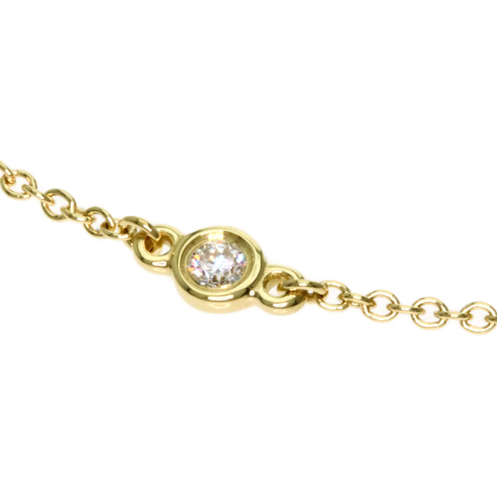 

Tiffany & Co. Else Peretti Diamond By The Yard 18K Yellow Gold Diamond Bracelet
