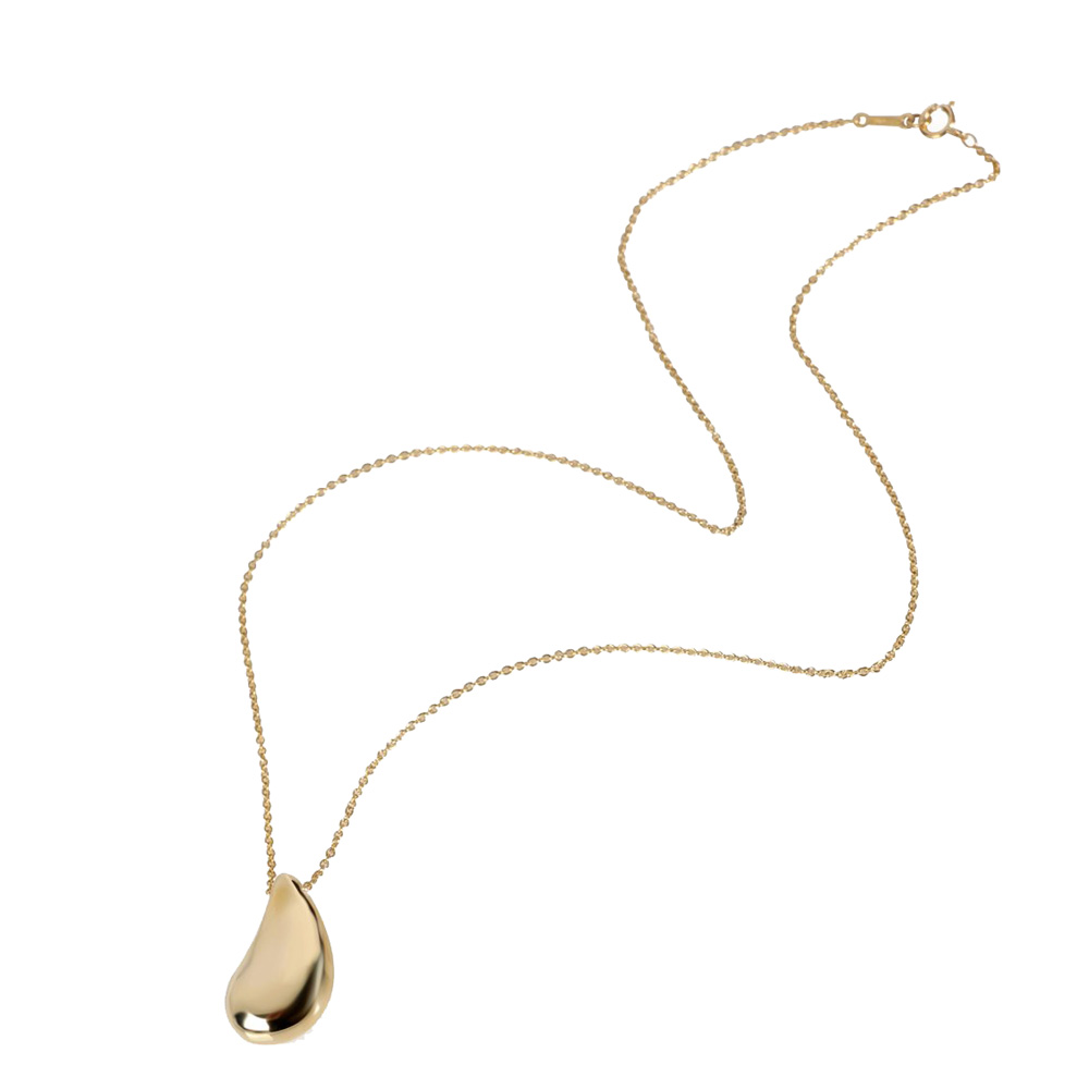 

Tiffany & Co. Elsa Peretti 18K Yellow Gold Teardrop Pendant Necklace