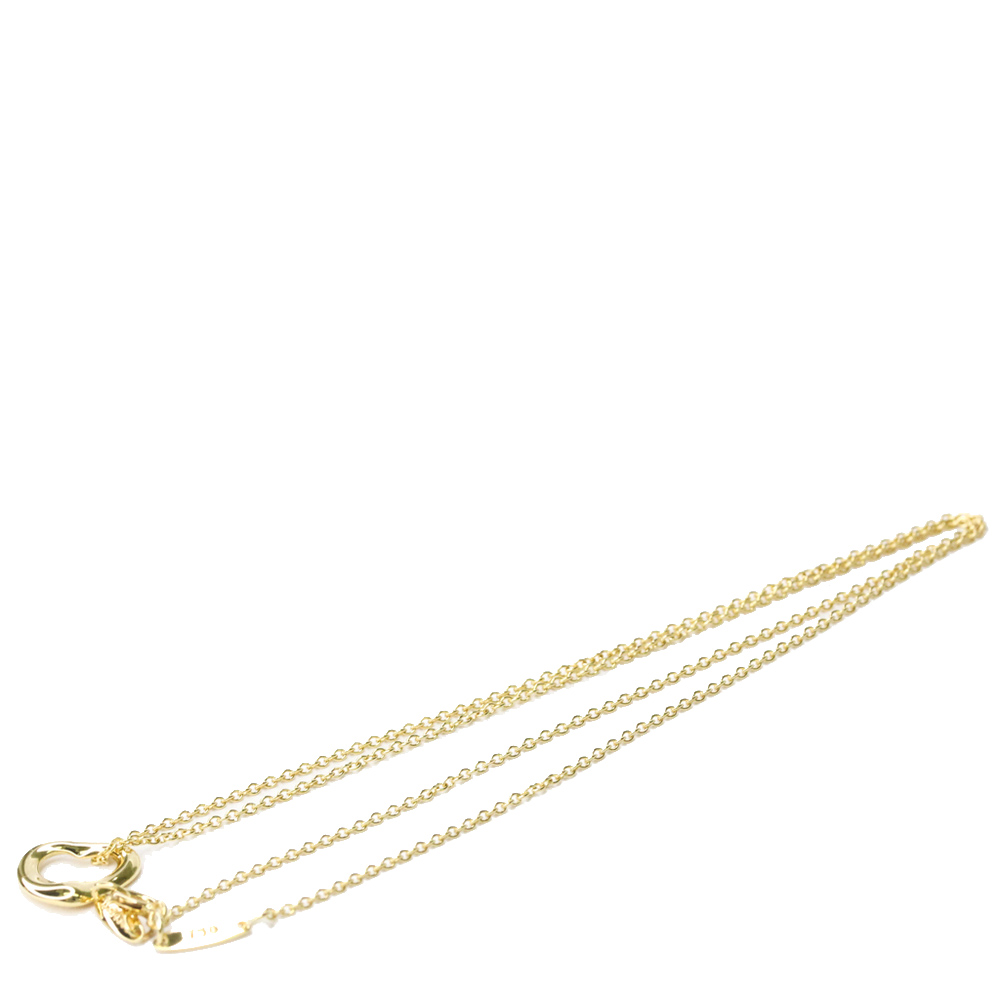 

Tiffany & Co. Elsa Peretti Open Heart 18K Yellow Gold Necklace