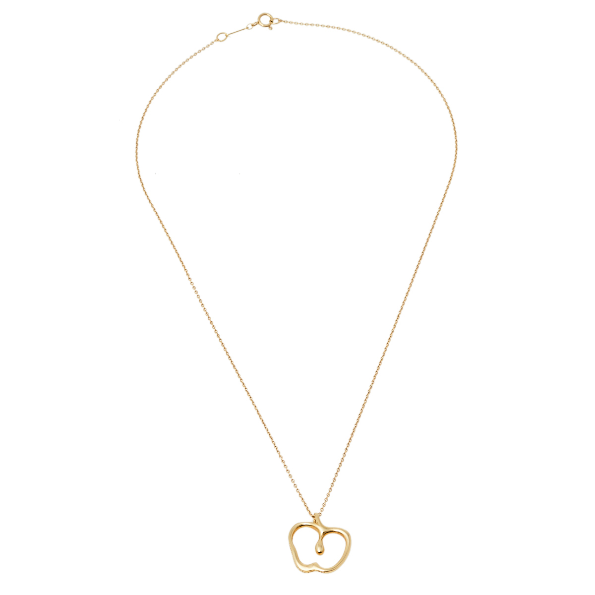 

Tiffany & Co. Elsa Peretti Apple 18K Yellow Gold Pendant Necklace