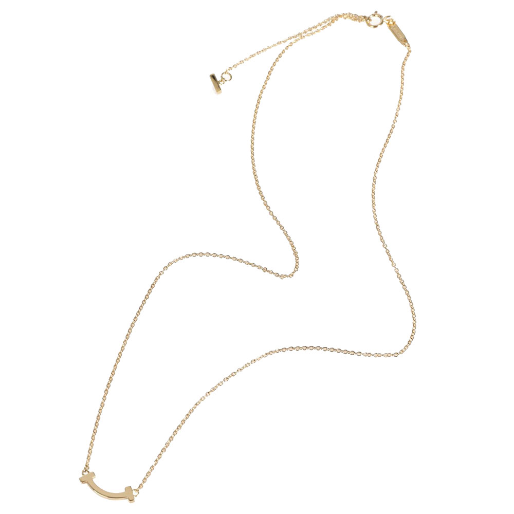 

Tiffany & Co. T Smile 18K Yellow Gold Necklace