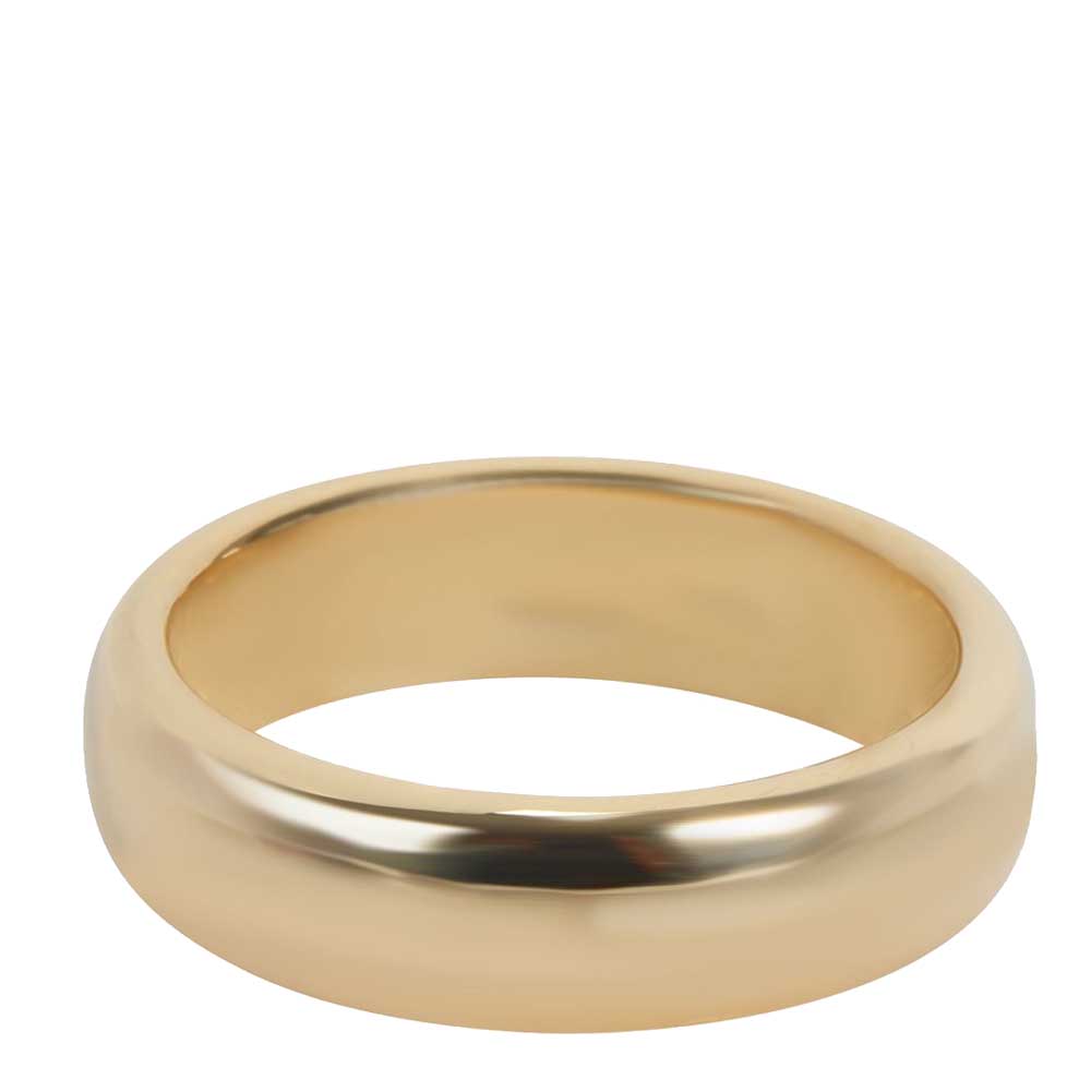 

Tiffany & Co. 18K Yellow Gold Classic Wedding Band Ring Size 58.5