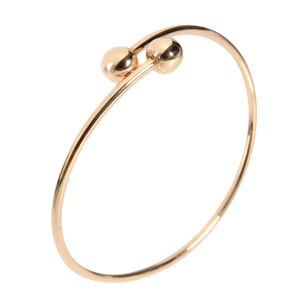 

Tiffany HardWear Ball Bypass 18k Rose Gold Bracelet