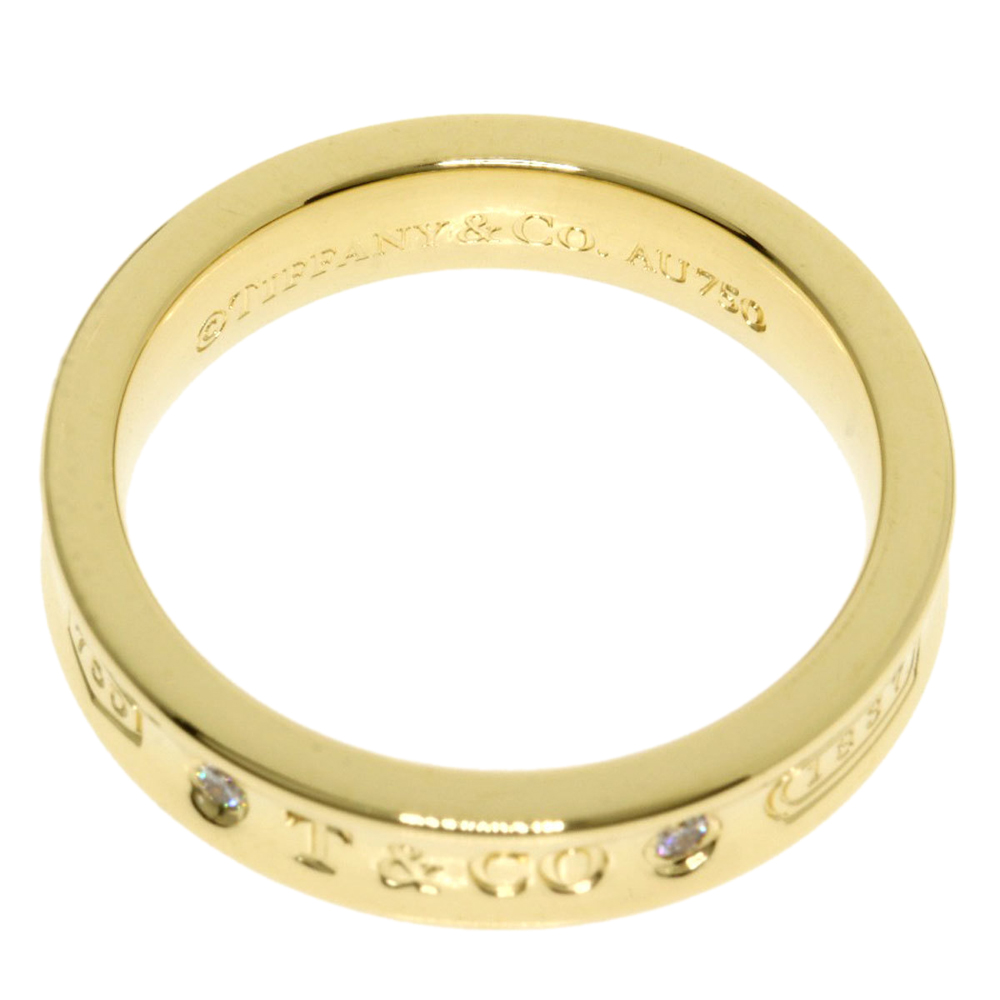 

Tiffany & Co. 1837 18K Yellow Gold Diamond Ring EU